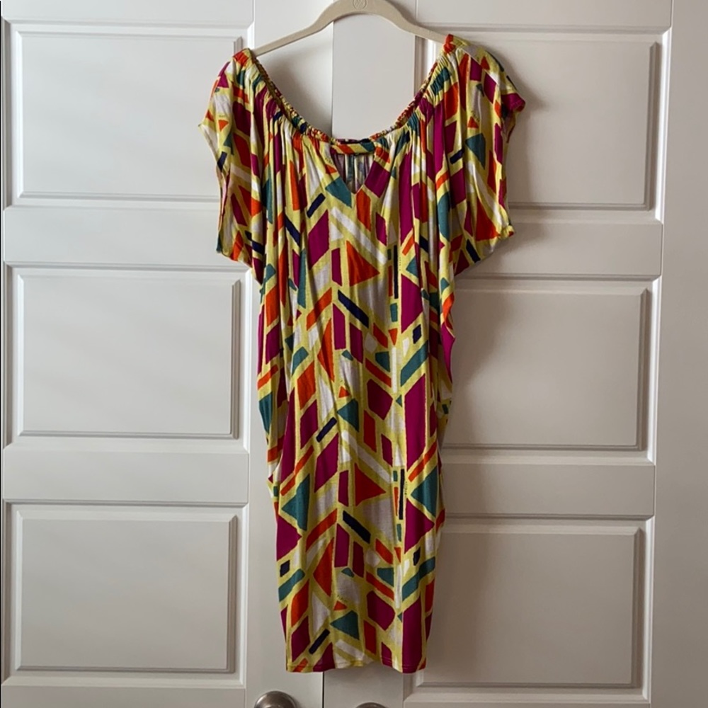 T-Bags brightly colored tunic dress